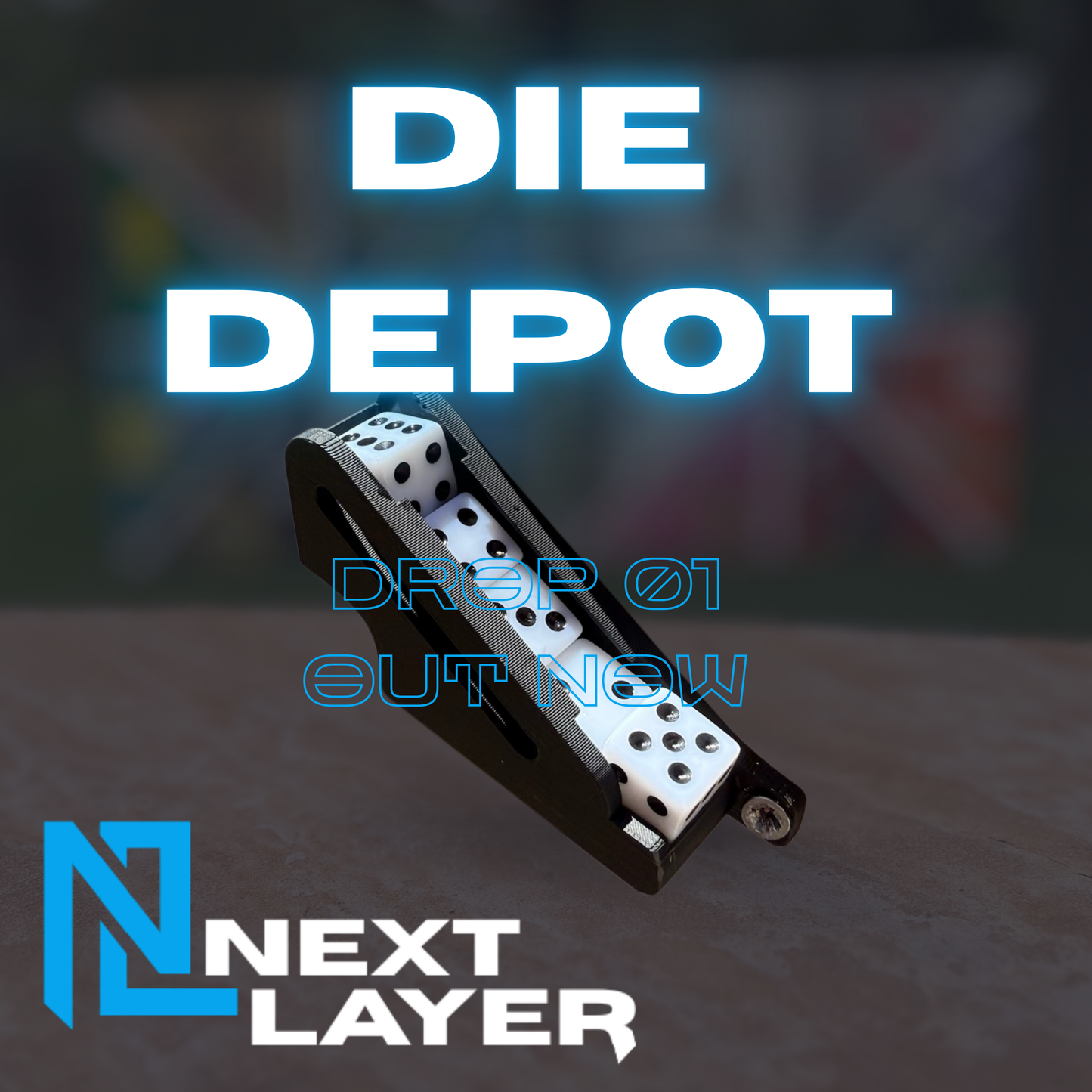 Die Depot - Dice Holder for Dye Table