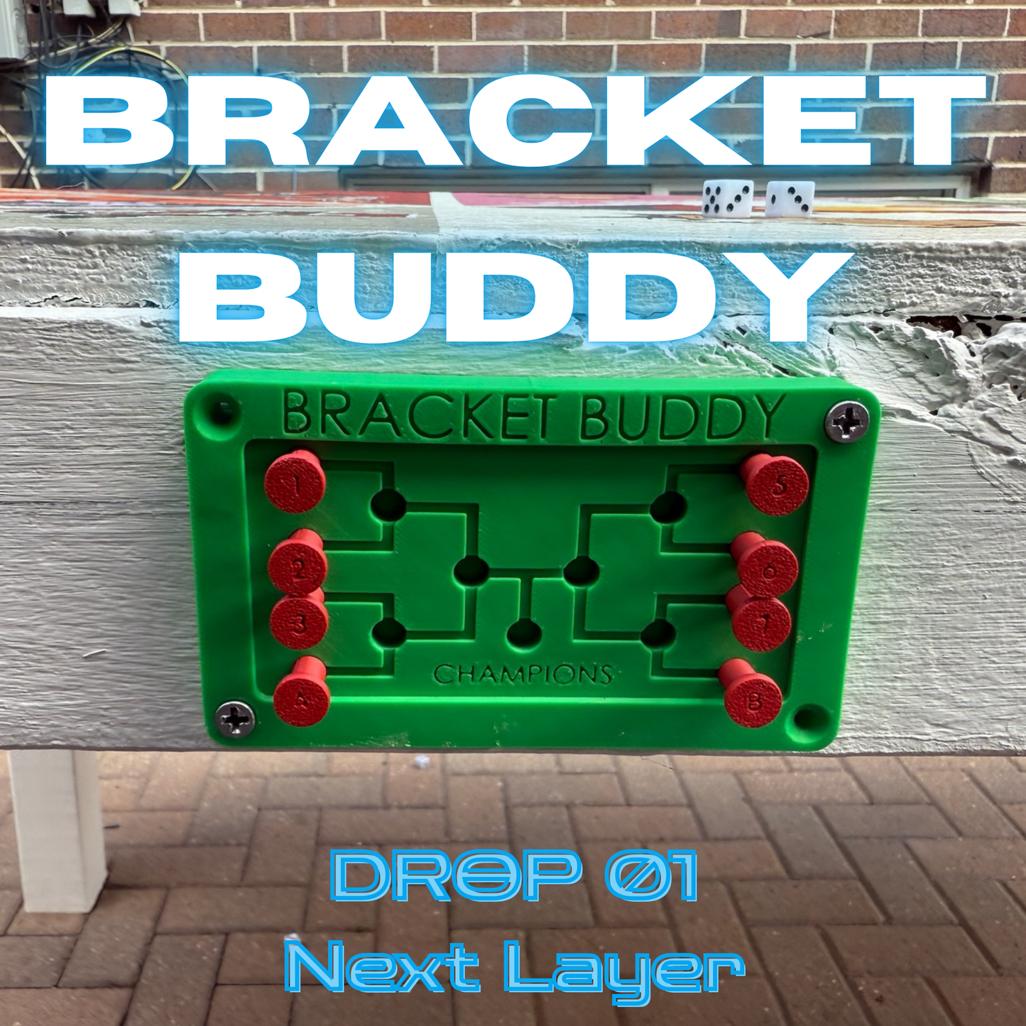 Bracket Buddy – Dye Tournament Tracker for 8-Team Brackets