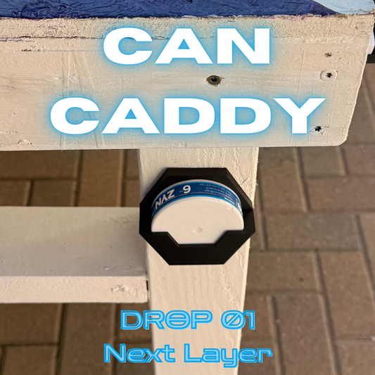 Can Caddy - Tin Holder for Die Tables