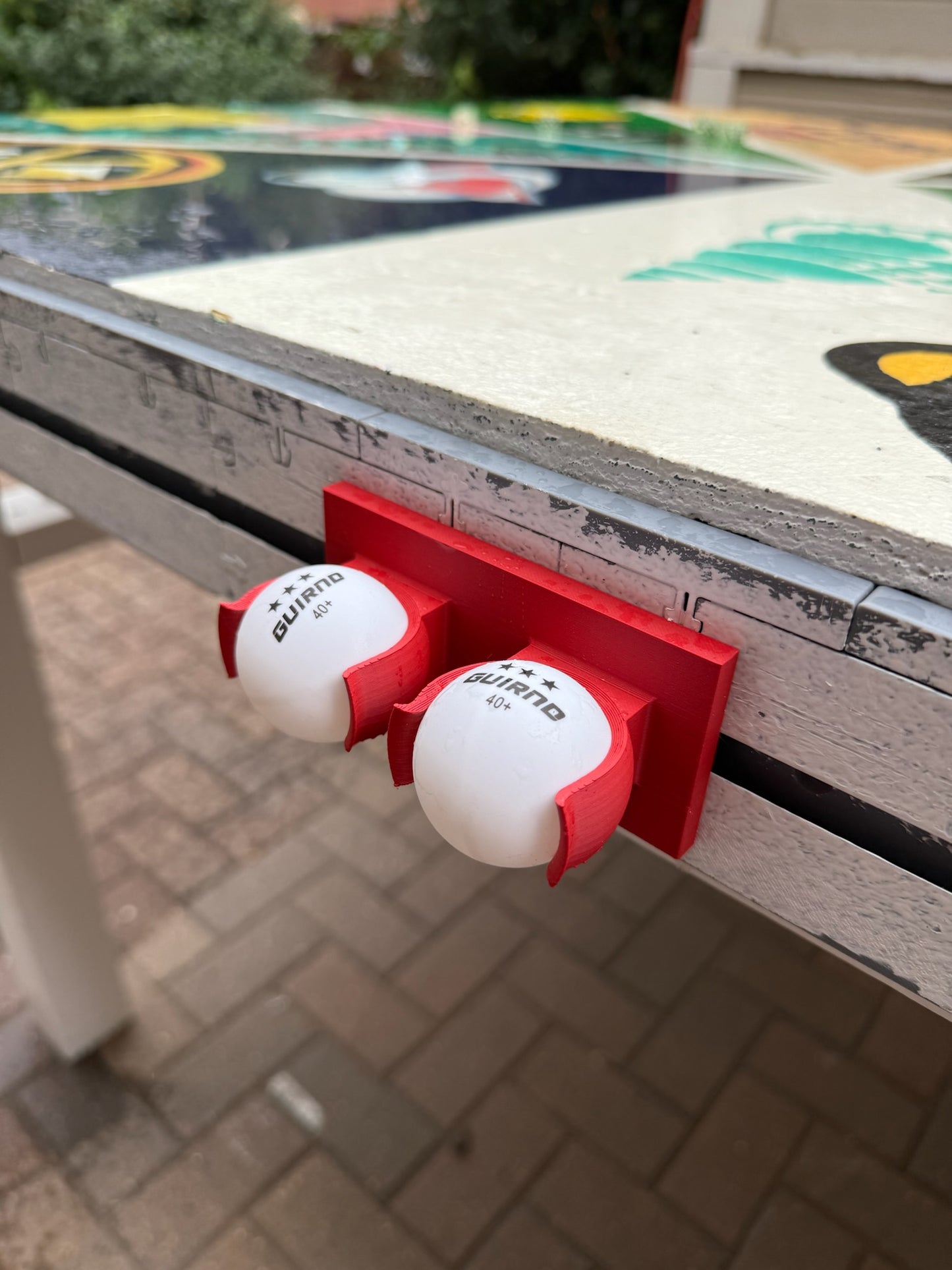 Pong Port - Ping Pong Ball Holder for Die & Beer Pong Tables